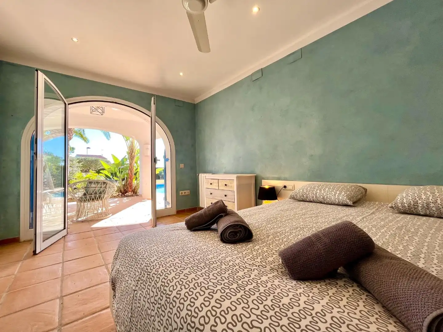 Habitación de Casa o chalet en venta en L'Ametlla de Mar  con Aire acondicionado, Terraza y Piscina
