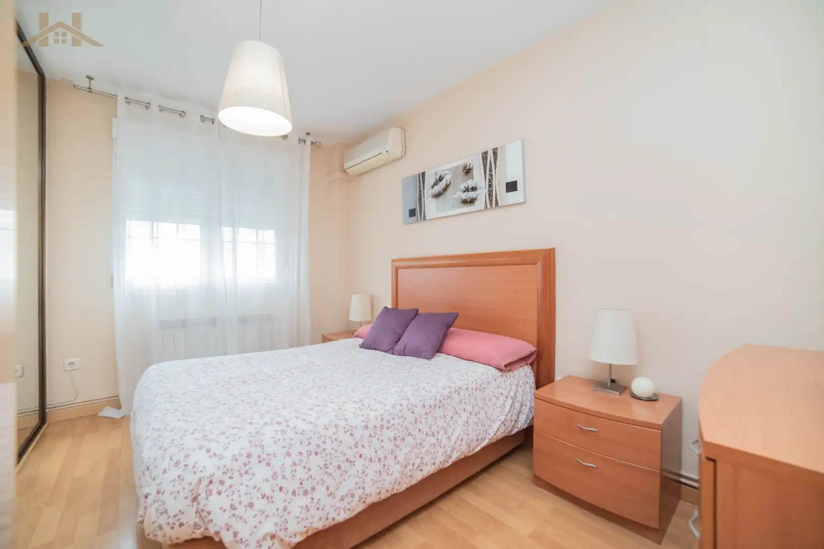 Schlafzimmer von Wohnung zum Verkauf in Fuenlabrada mit Klimaanlage, Heizung und Parkett
