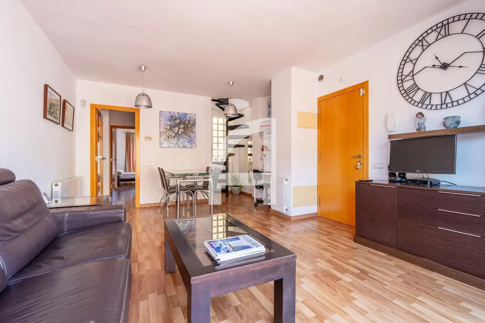 Sala de estar de Ático en venta en Cervelló con Calefacción