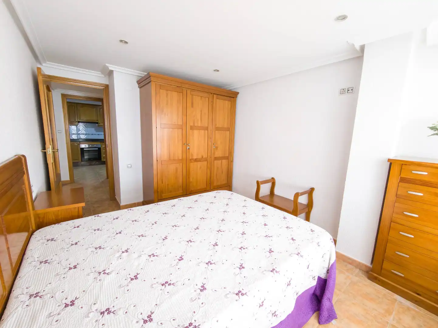 Bedroom of Flat for sale in Santa Pola  with Air Conditioner, Storage room and Furnished