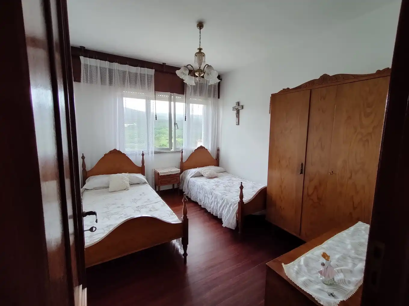 Habitación de Casa o chalet en venta en Lousame con Jardín privado, Trastero y Amueblado