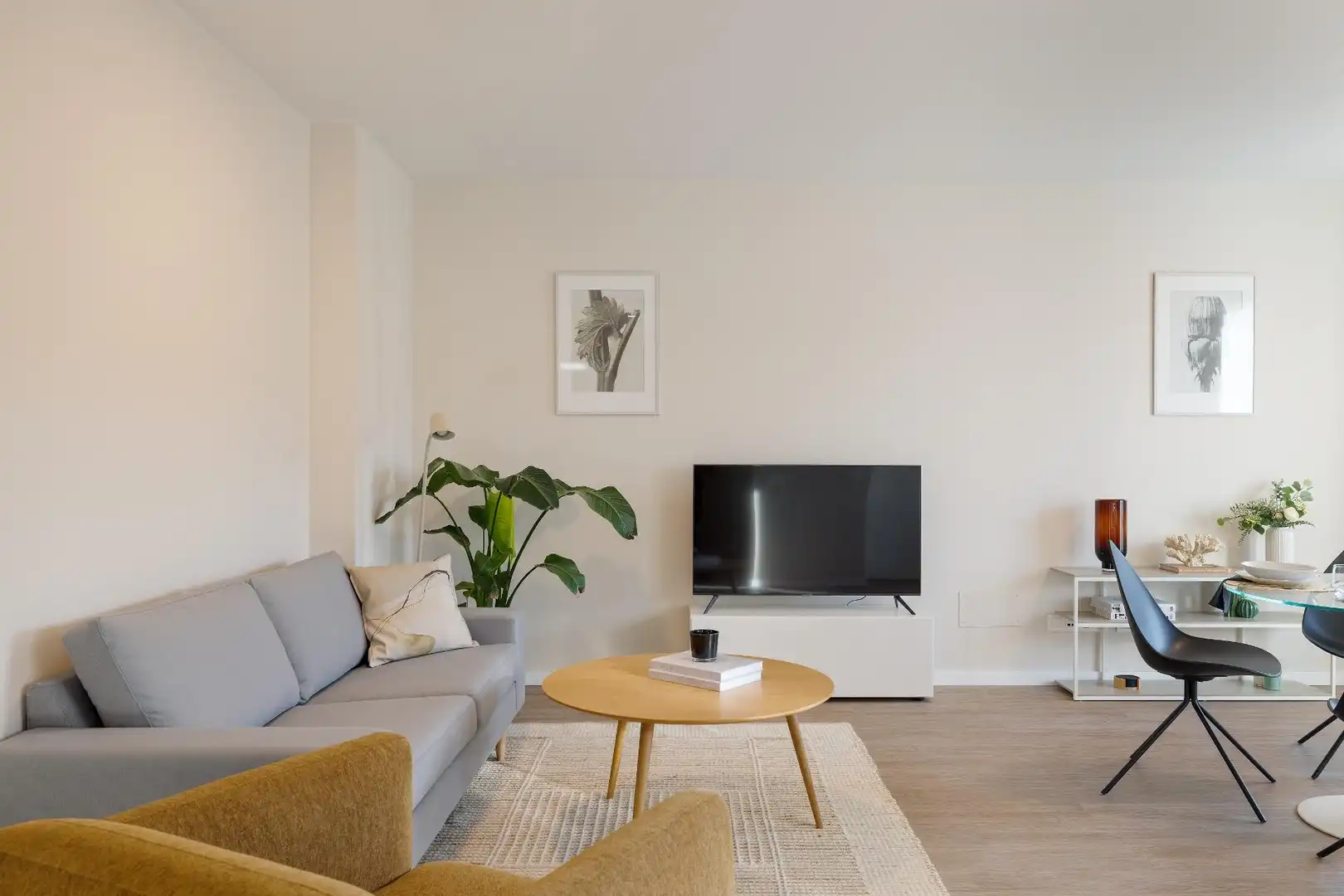 Sala d'estar de Pis de lloguer en Málaga amb Aire condicionat, Terrassa i Traster