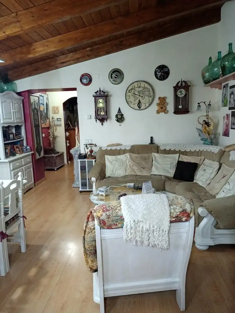 Sala d'estar de Casa adosada en venda en Lanaja amb Aire condicionat i Calefacció