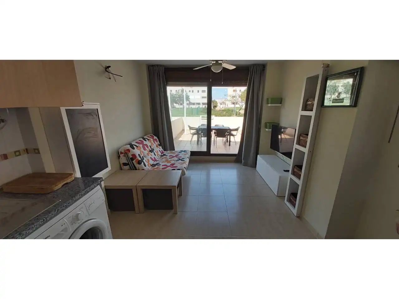 Living room of Flat for rent in San Jorge / Sant Jordi  with Air Conditioner, Terrace and Storage room