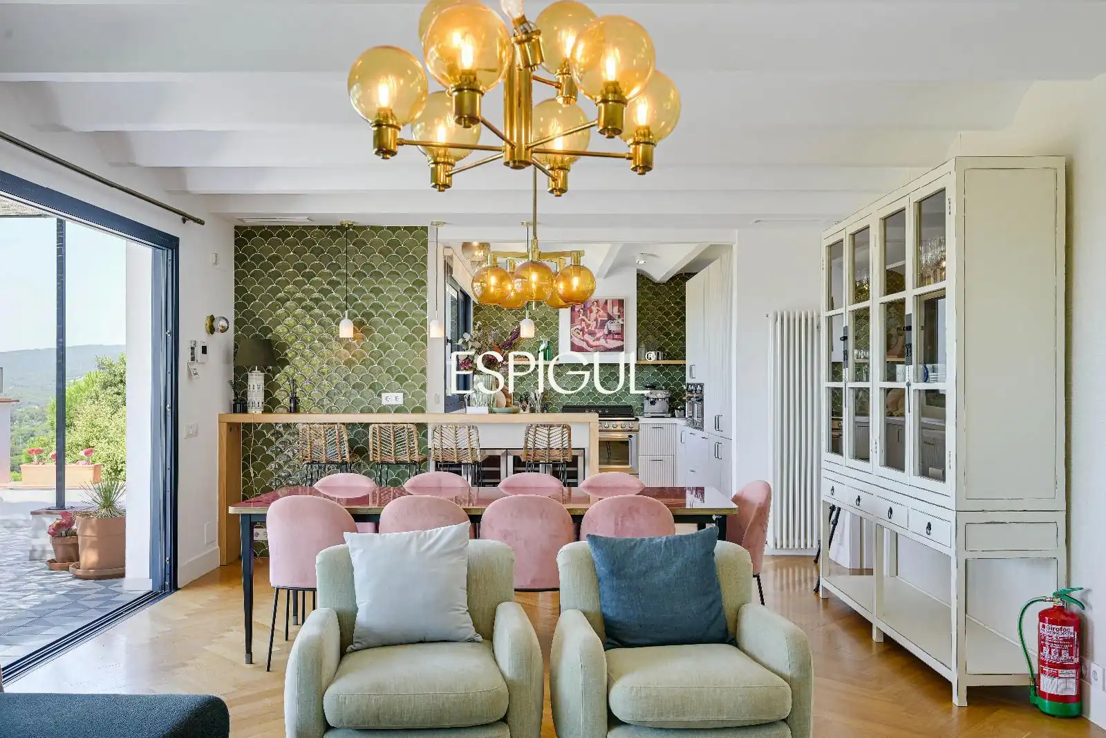 Dining room of Houses for sale in Palafrugell  with Air Conditioner, Heating and Terrace
