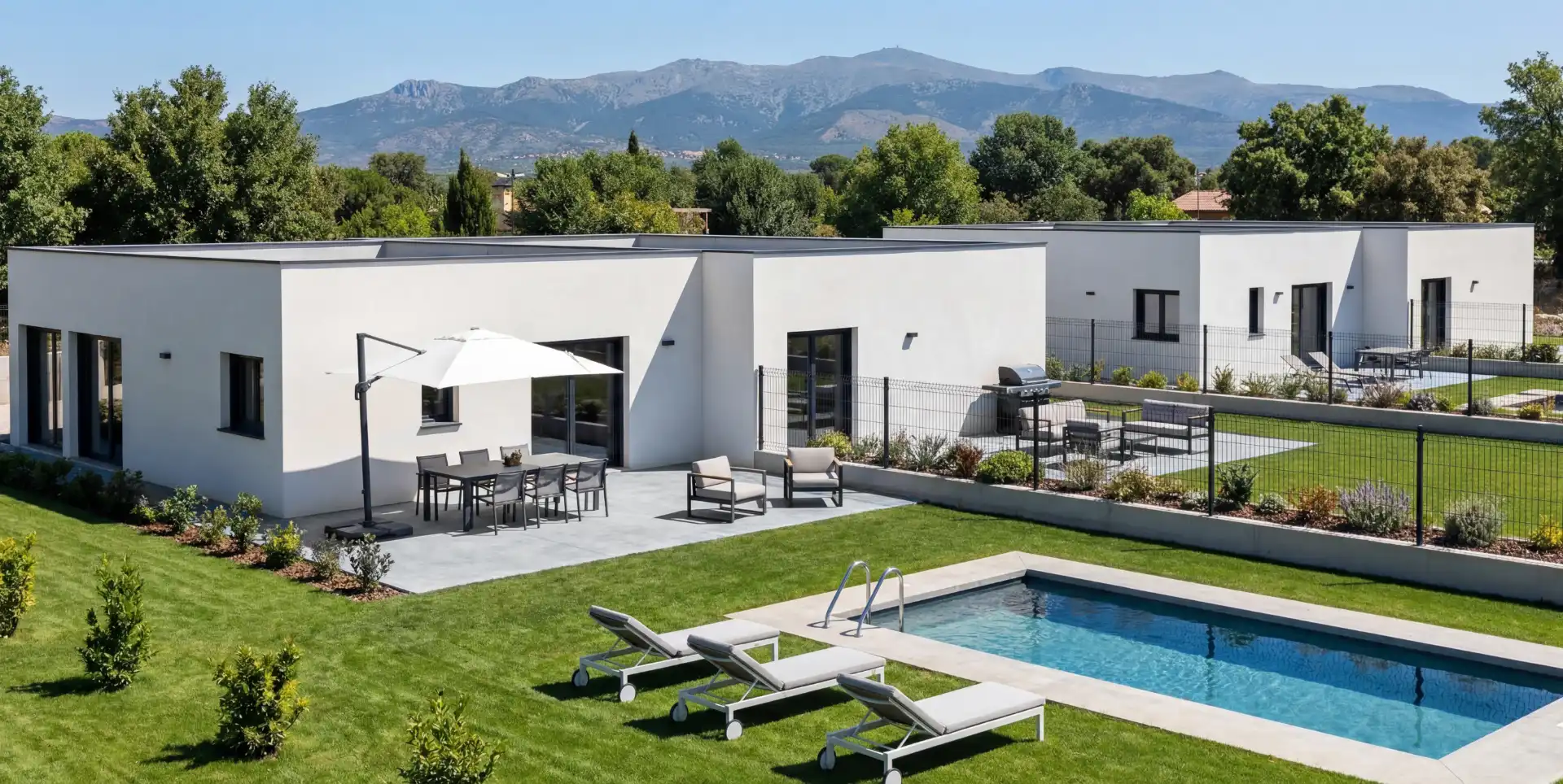 Terraza de Casa adosada en venta en El Espinar con Calefacción, Jardín privado y Terraza