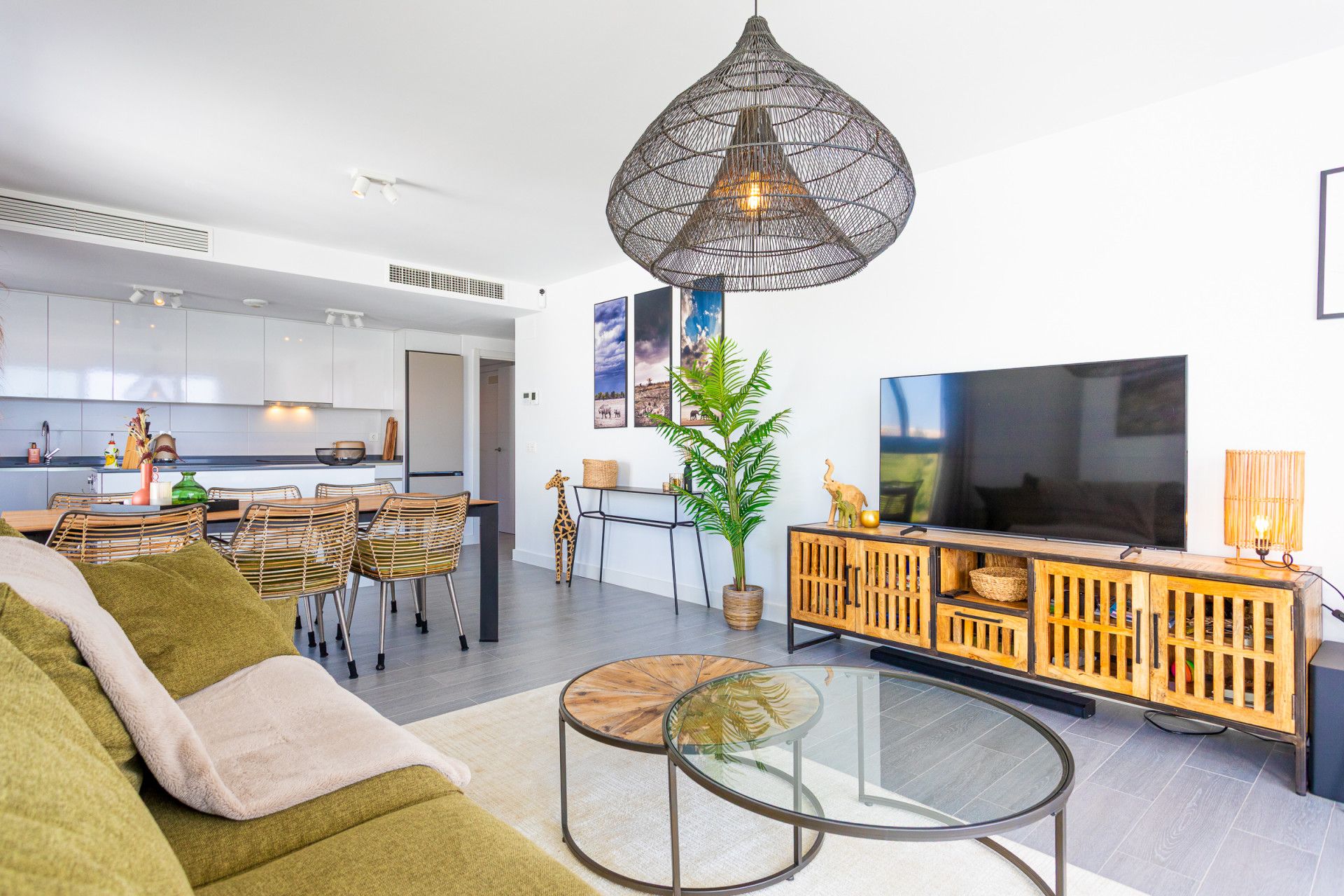 Living room of Apartment for sale in Mijas  with Air Conditioner, Terrace and Storage room