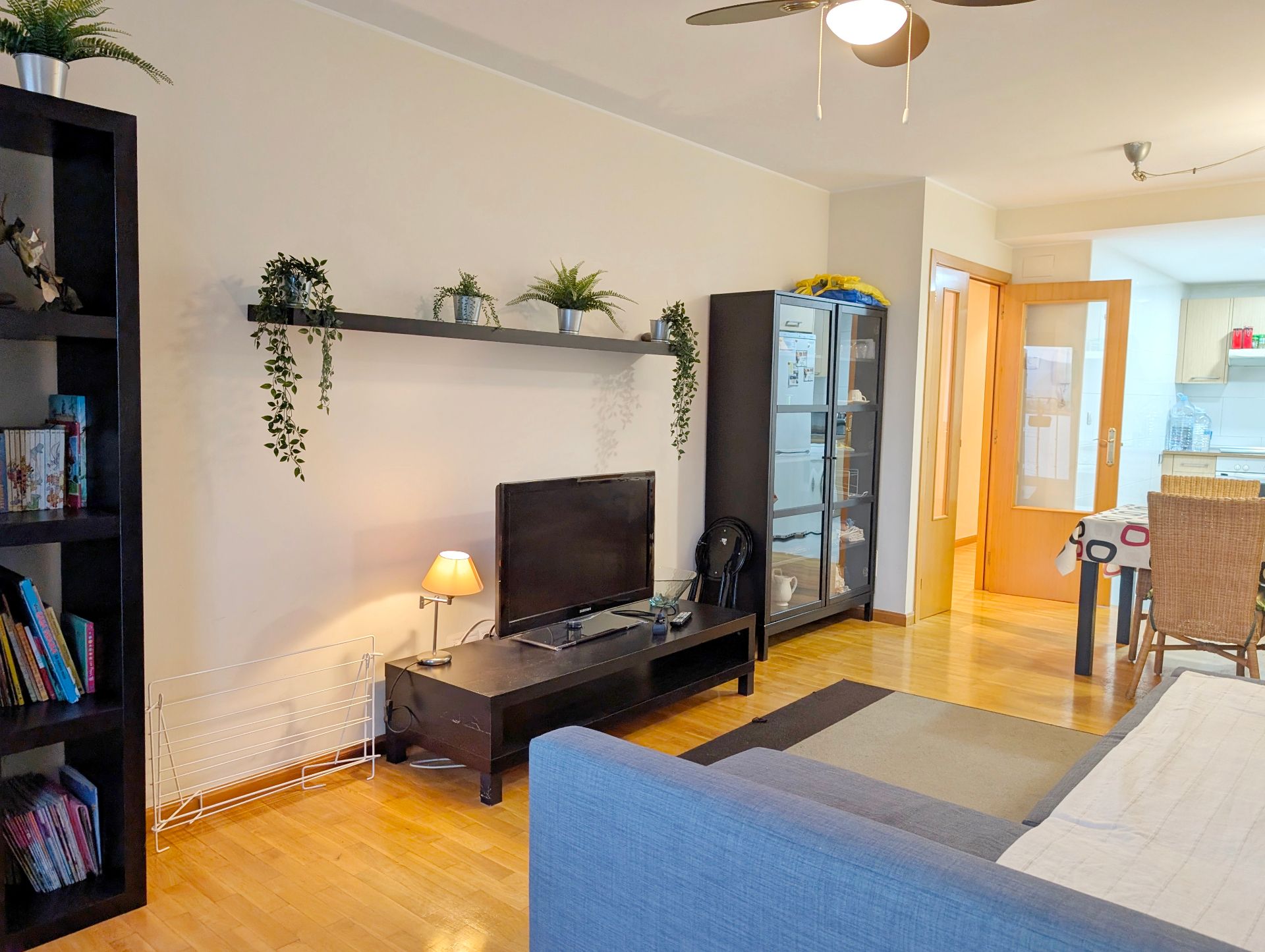 Sala de estar de Apartamento en venta en Cihuri con Calefacción, Trastero y Amueblado