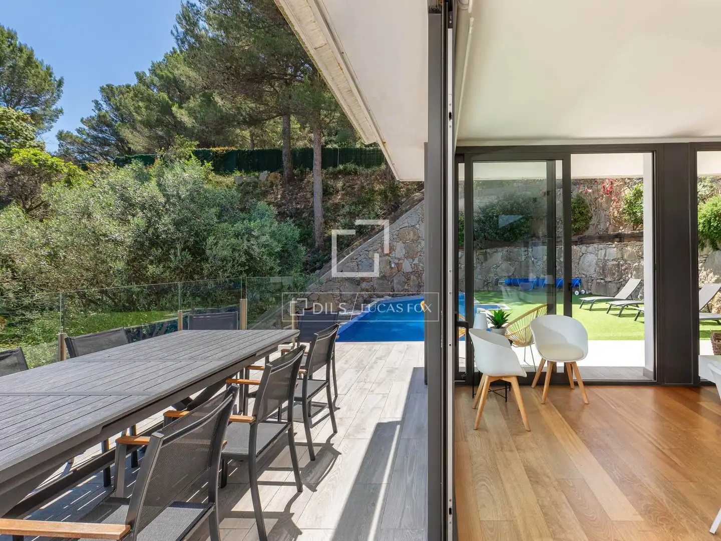 Terrasse von Haus oder Chalet zum Verkauf in Begur mit Klimaanlage, Heizung und Privatgarten