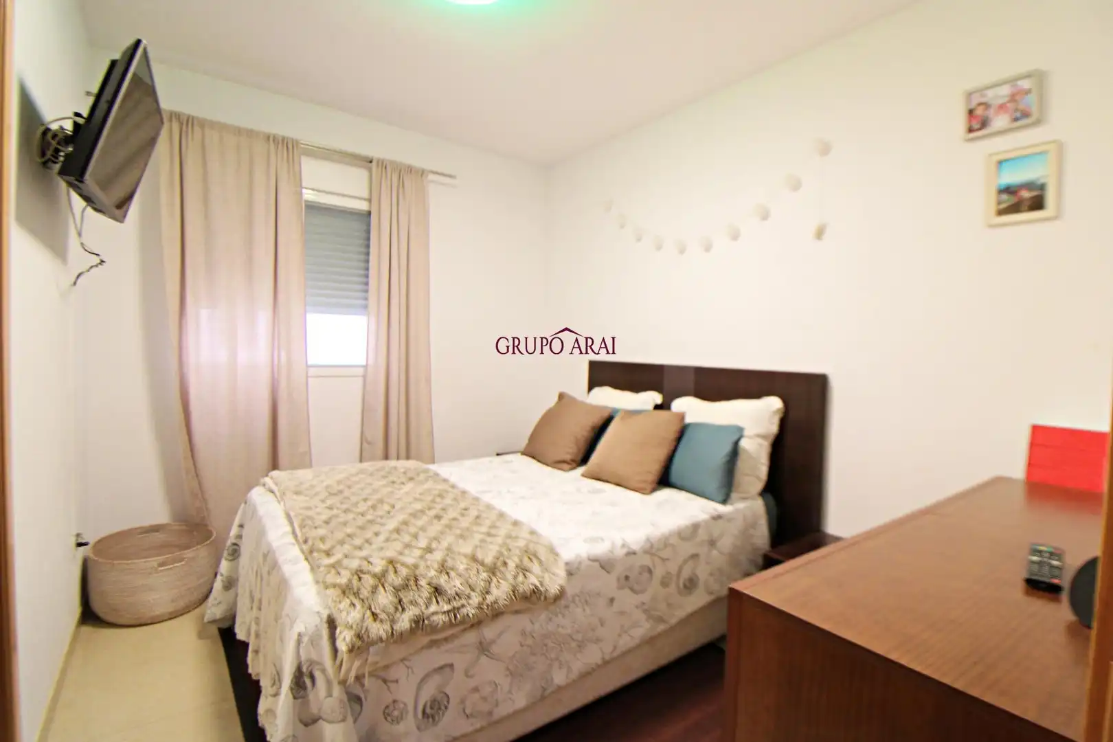 Schlafzimmer von Wohnung zum Verkauf in San Vicente del Raspeig / Sant Vicent del Raspeig mit Klimaanlage und Abstellraum
