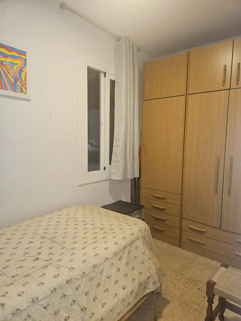 Bedroom of Flat for sale in Badalona  with Heating, Terrace and Balcony