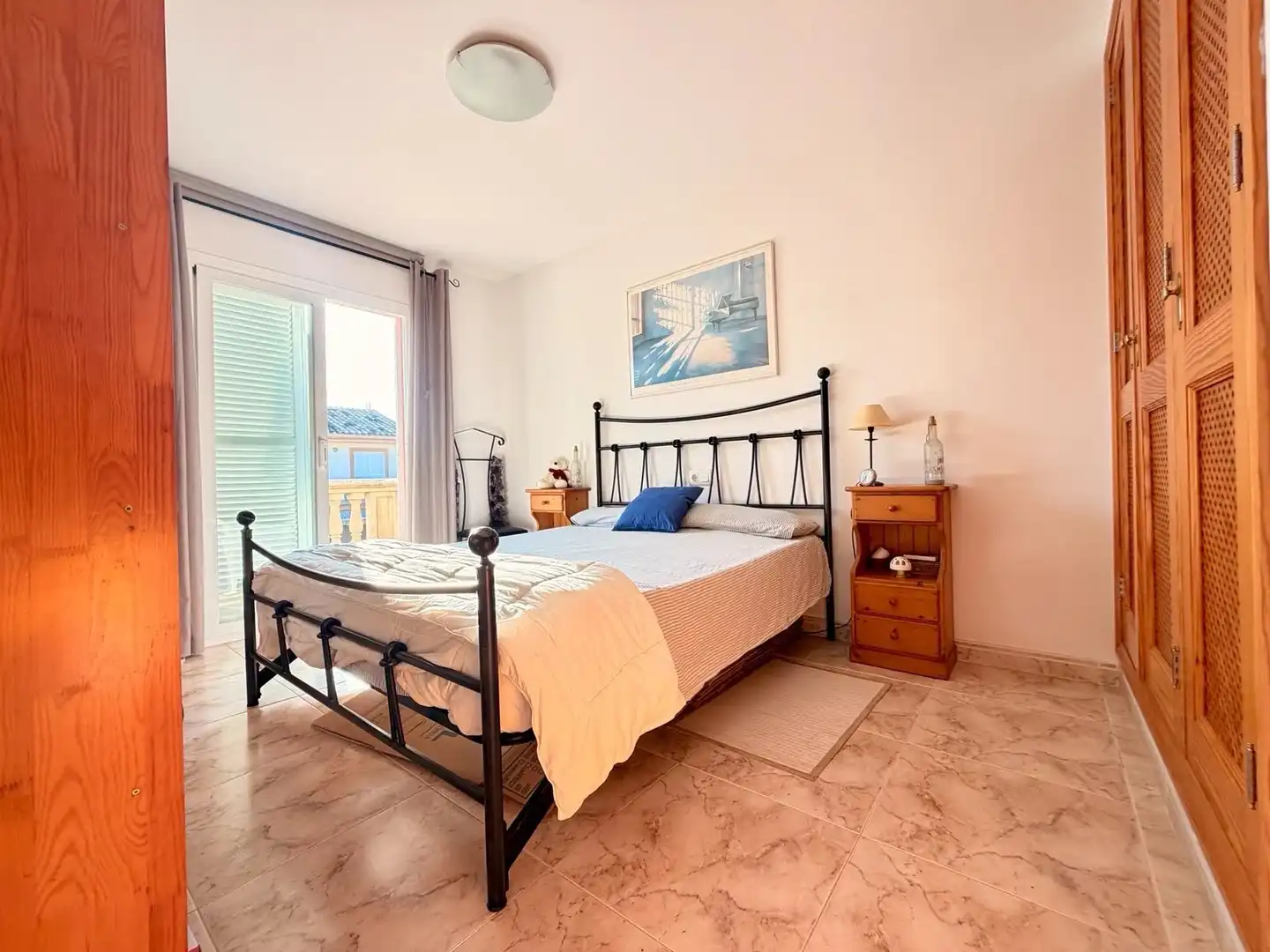 Dormitori de Casa adosada en venda en Alcúdia amb Aire condicionat, Calefacció i Jardí privat