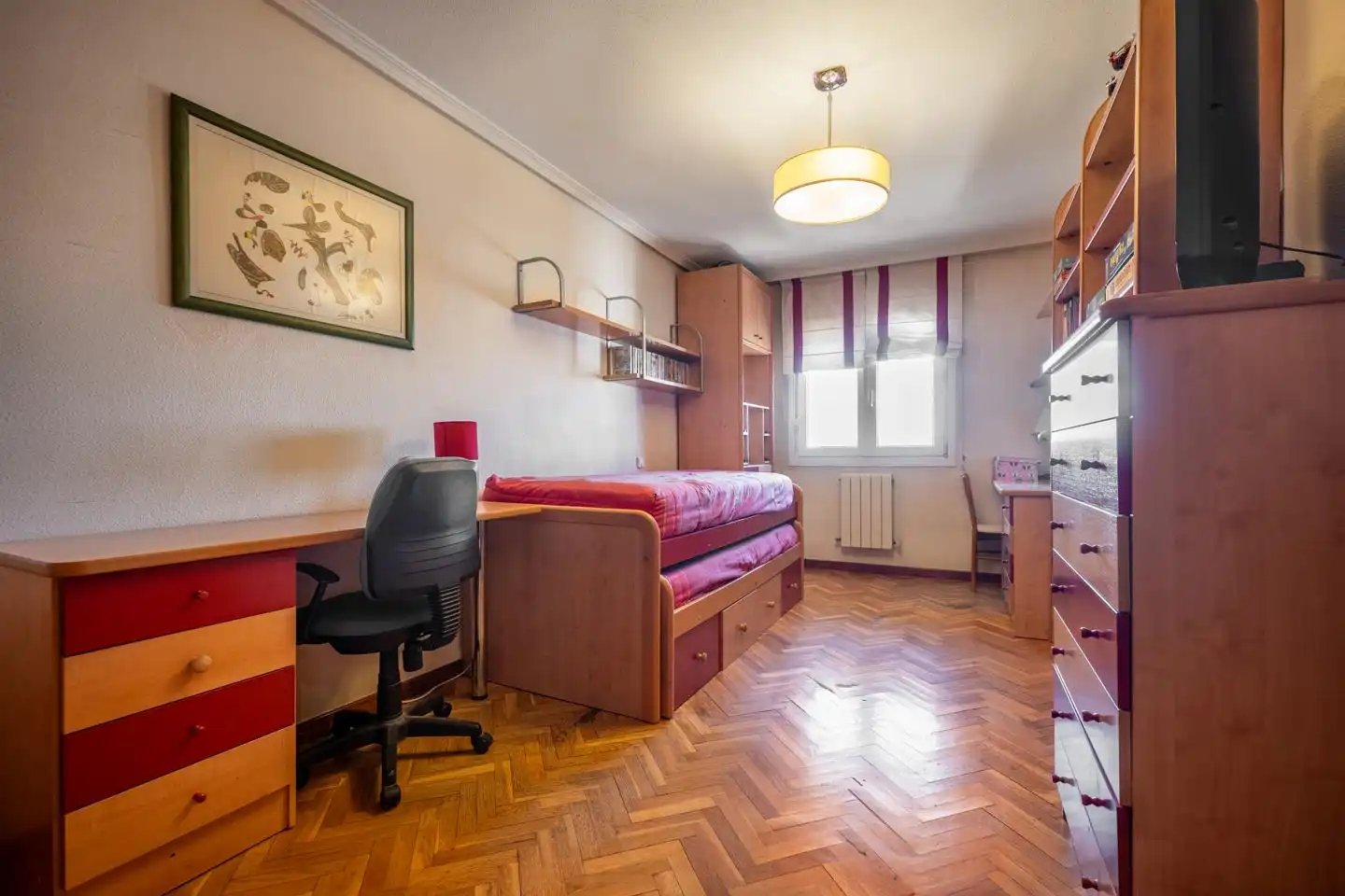 Schlafzimmer von Wohnung zum Verkauf in Ávila mit Klimaanlage, Parkett und Terrasse