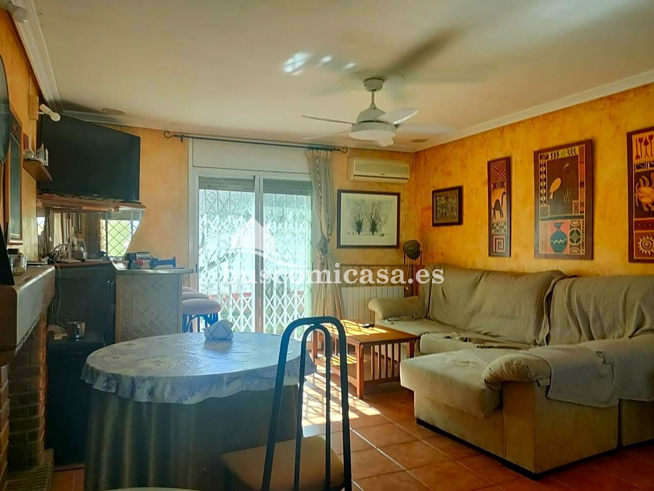 Living room of House or chalet for sale in  Jaén Capital  with Air Conditioner, Heating and Private garden
