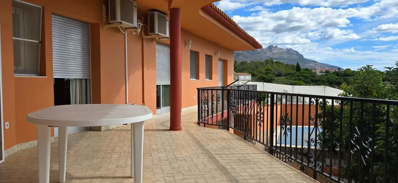 Terraza de Casa o chalet en venta en Callosa d'en Sarrià con Aire acondicionado, Terraza y Piscina