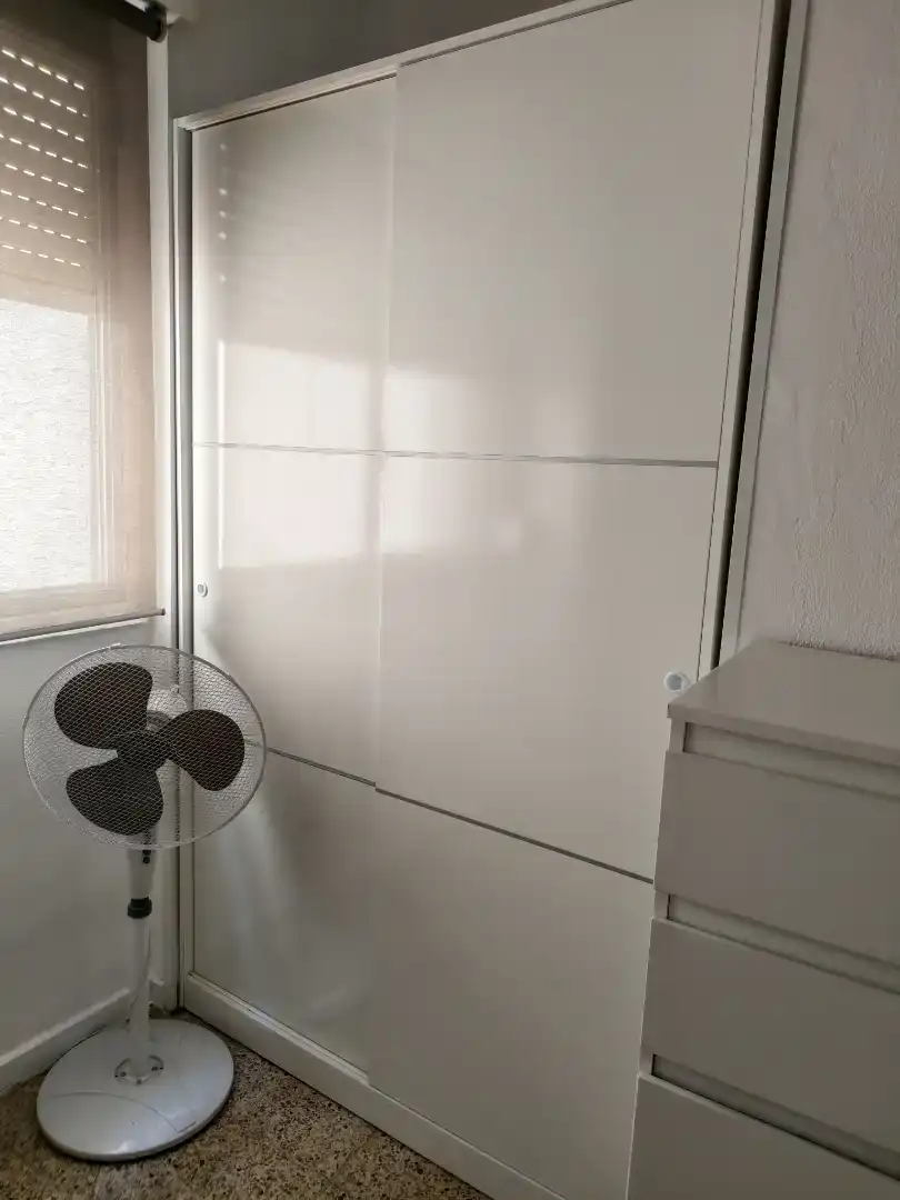 Bedroom of Flat for rent in Mérida  with Air Conditioner, Washing machine and Microwave