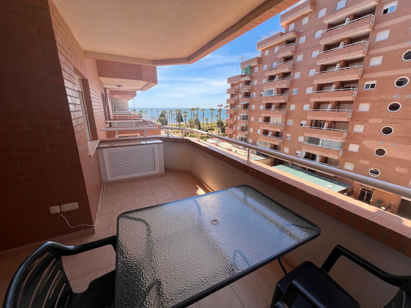 Terrace of Flat for sale in Oropesa del Mar / Orpesa  with Air Conditioner, Storage room and Furnished
