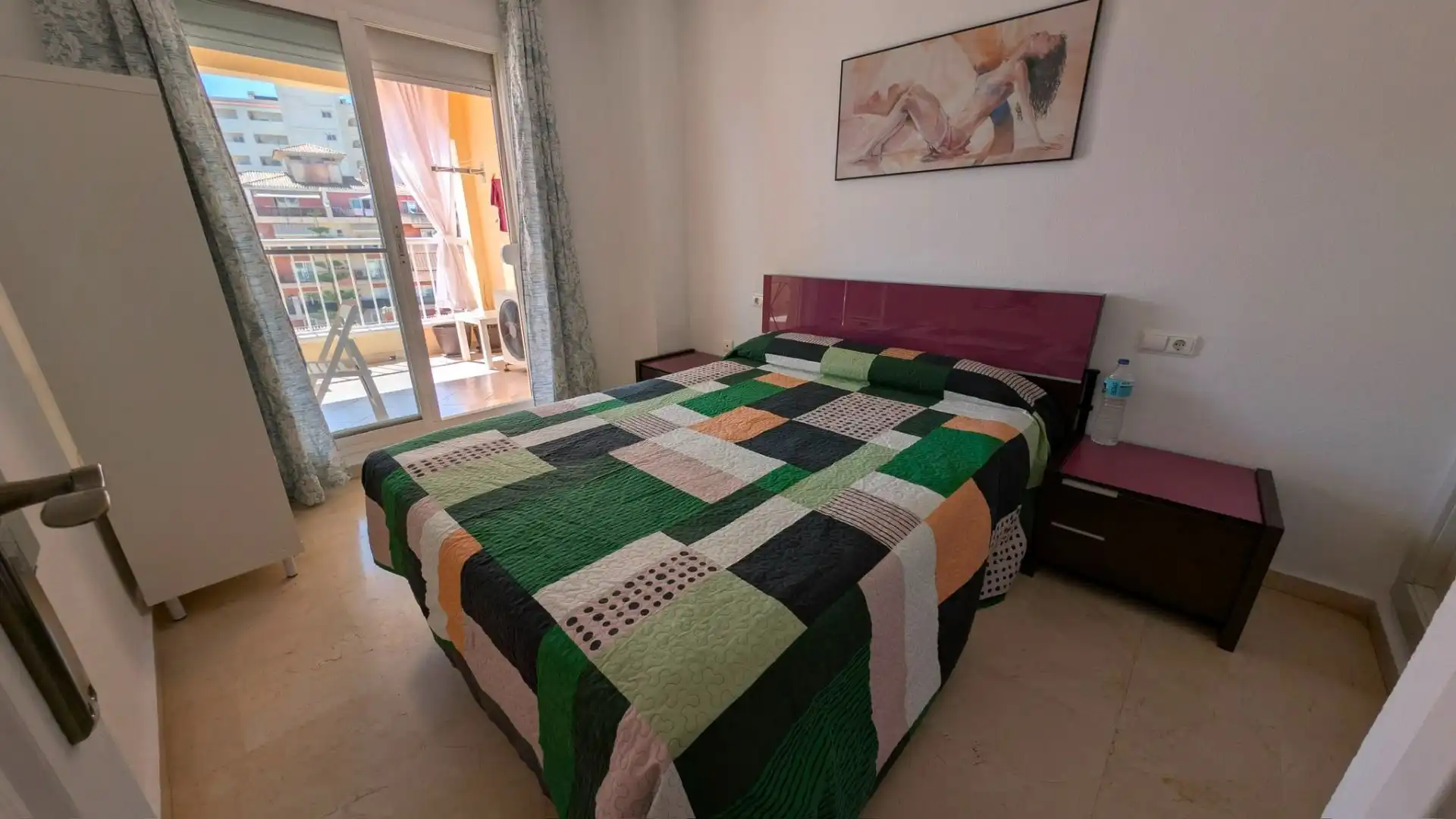 Bedroom of Flat for sale in Benalmádena  with Air Conditioner, Heating and Terrace
