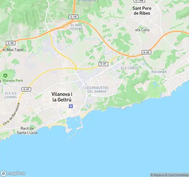 Exterior view of Land for sale in Vilanova i la Geltrú