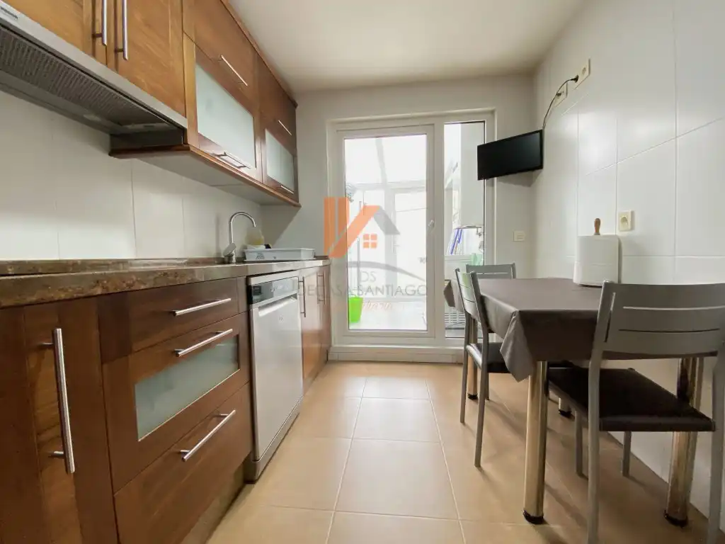 Kitchen of Flat for sale in O Milladoiro