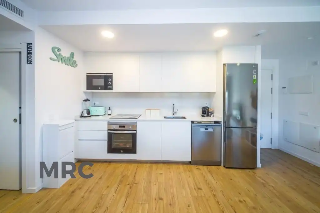 Cocina de Piso en venta en Calonge i Sant Antoni con Calefacción, Parquet y Terraza