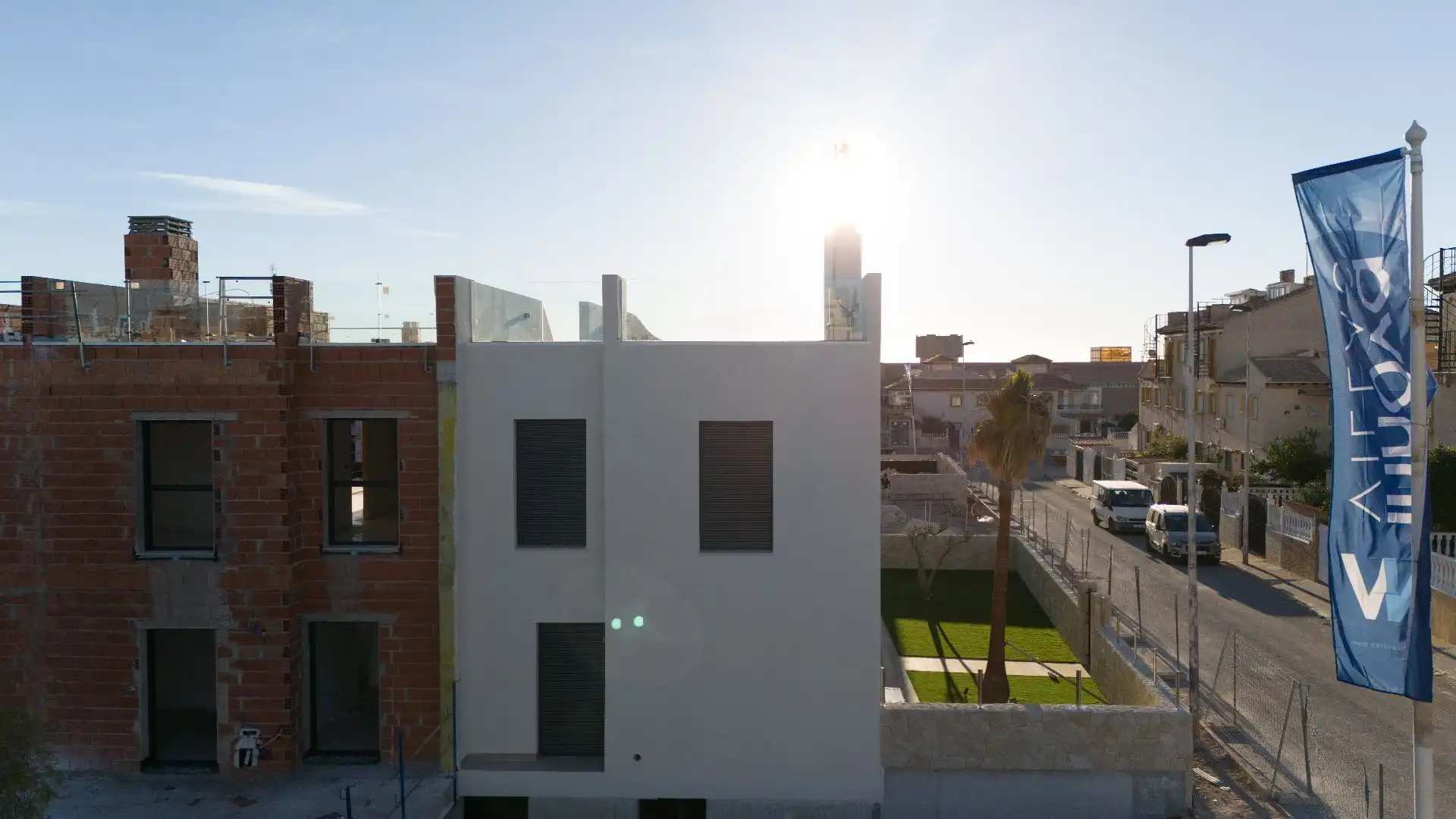 Vista exterior de Casa o chalet en venta en Pilar de la Horadada con Aire acondicionado, Calefacción y Terraza