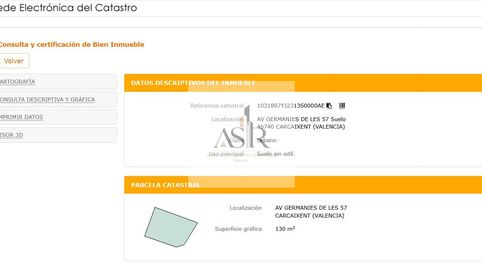TERRENO EN VENTA EN CARCAIXENT EN AV. GERMANIES Y CAMÍ DE LES MORERES, immagine 3
