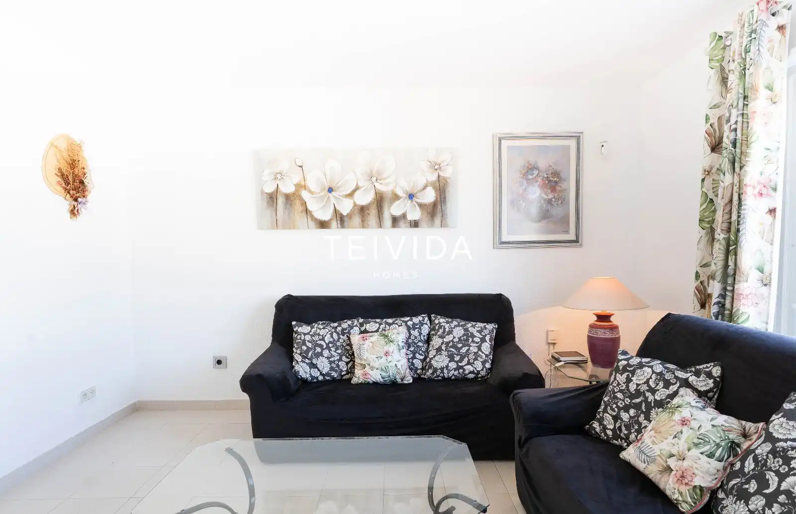 Sala de estar de Piso de alquiler en Granadilla de Abona con Terraza, Piscina y Amueblado