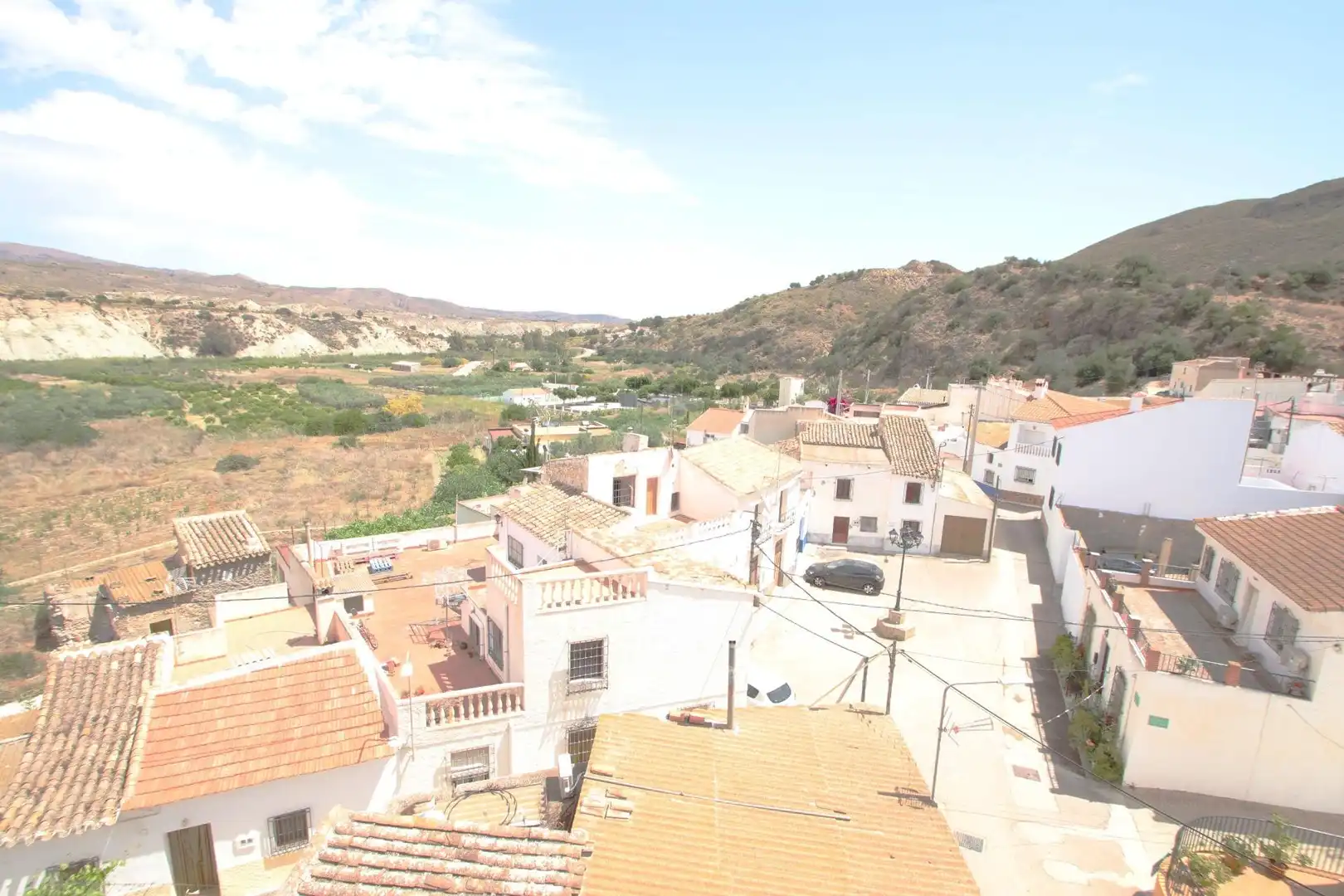 Vista exterior de Pis en venda en Sorbas amb Aire condicionat, Jardí privat i Terrassa