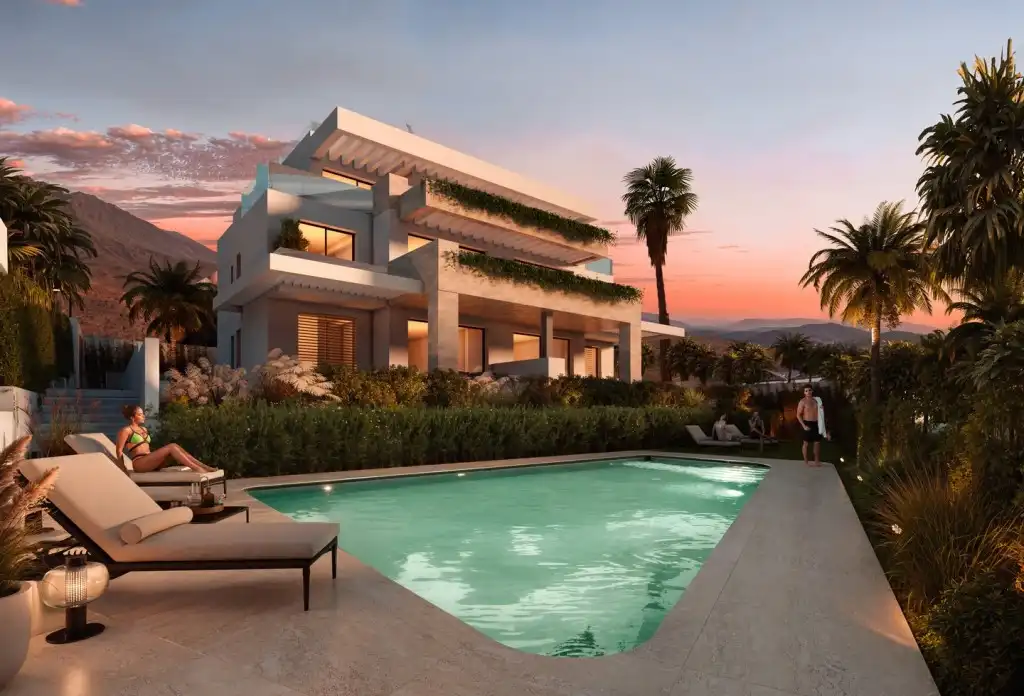 Jardín de Planta baja en venta en Estepona con Jardín privado, Terraza y Trastero