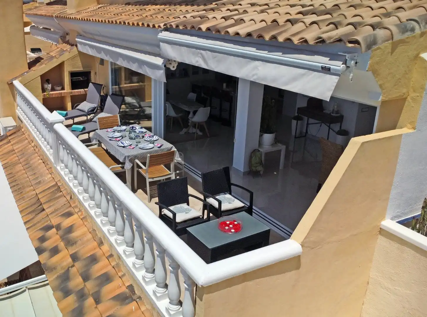 Terrace of Ground floor for rent in La Manga del Mar Menor  with Air Conditioner, Heating and Terrace