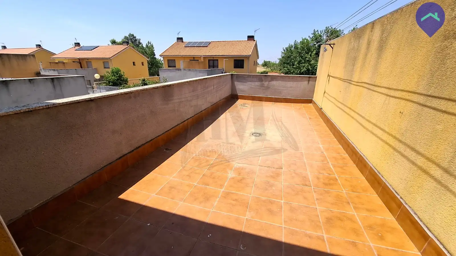 Terrassa de Casa o xalet en venda en Las Ventas de Retamosa amb Calefacció, Jardí privat i Terrassa