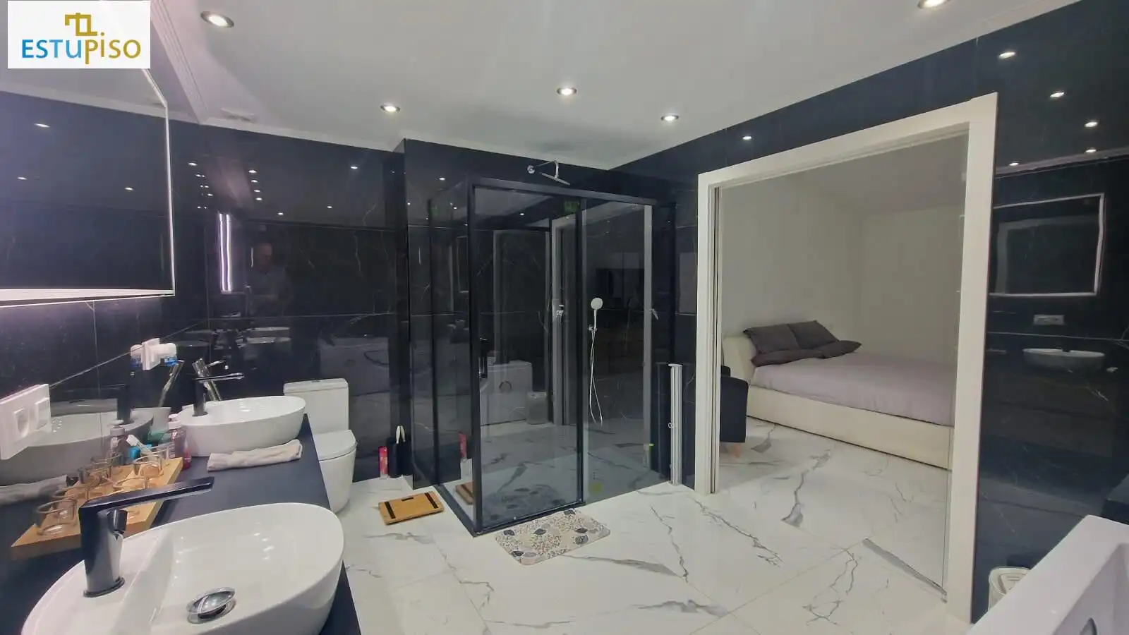 Bathroom of Houses for sale in Erriberagoitia / Ribera Alta  with Heating, Private garden and Furnished