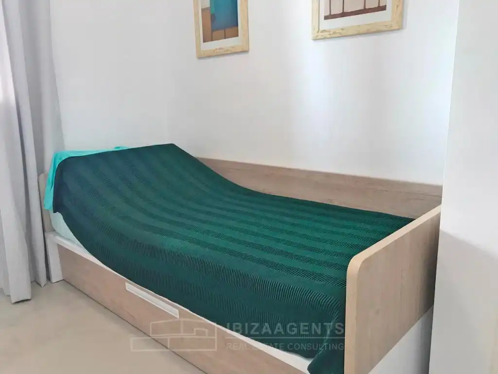 Bedroom of Apartments for rent in Eivissa  with Air Conditioner, Terrace and Washing machine