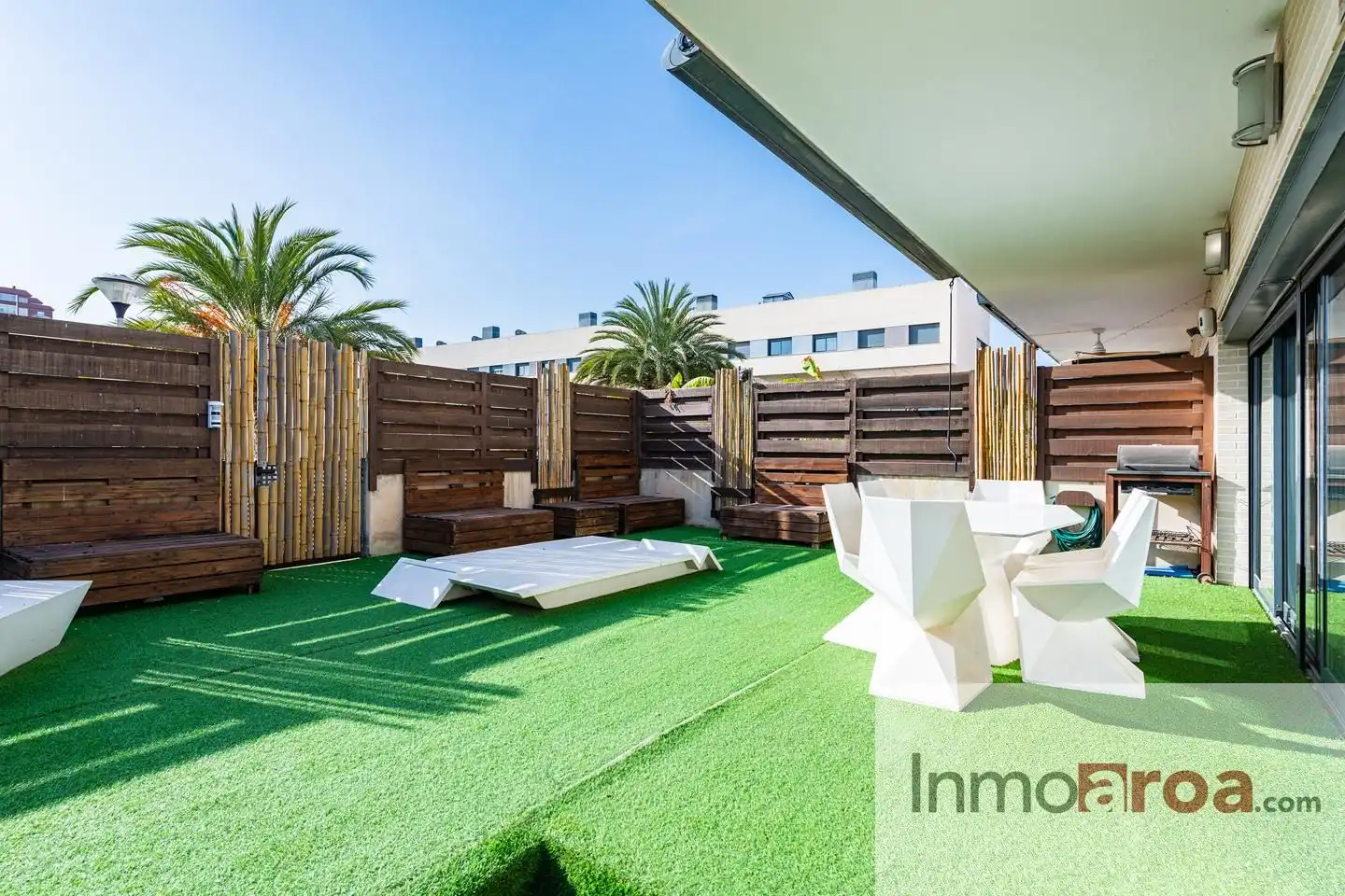 Terrace of Houses for sale in La Pobla de Farnals  with Terrace, Furnished and Community pool