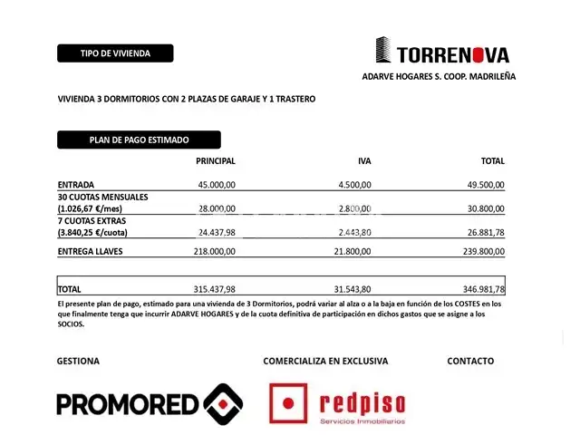 Piso en venta en Torrejón de Ardoz con Calefacción, Terraza y Trastero