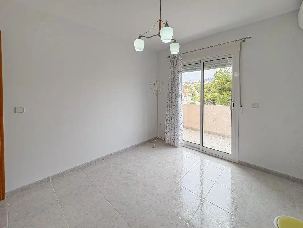 Dormitori de Casa adosada en venda en Benissa amb Aire condicionat, Calefacció i Jardí privat