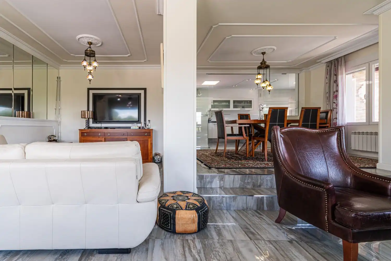 Sala de estar de Casa o chalet en venta en Algete con Aire acondicionado, Calefacción y Trastero