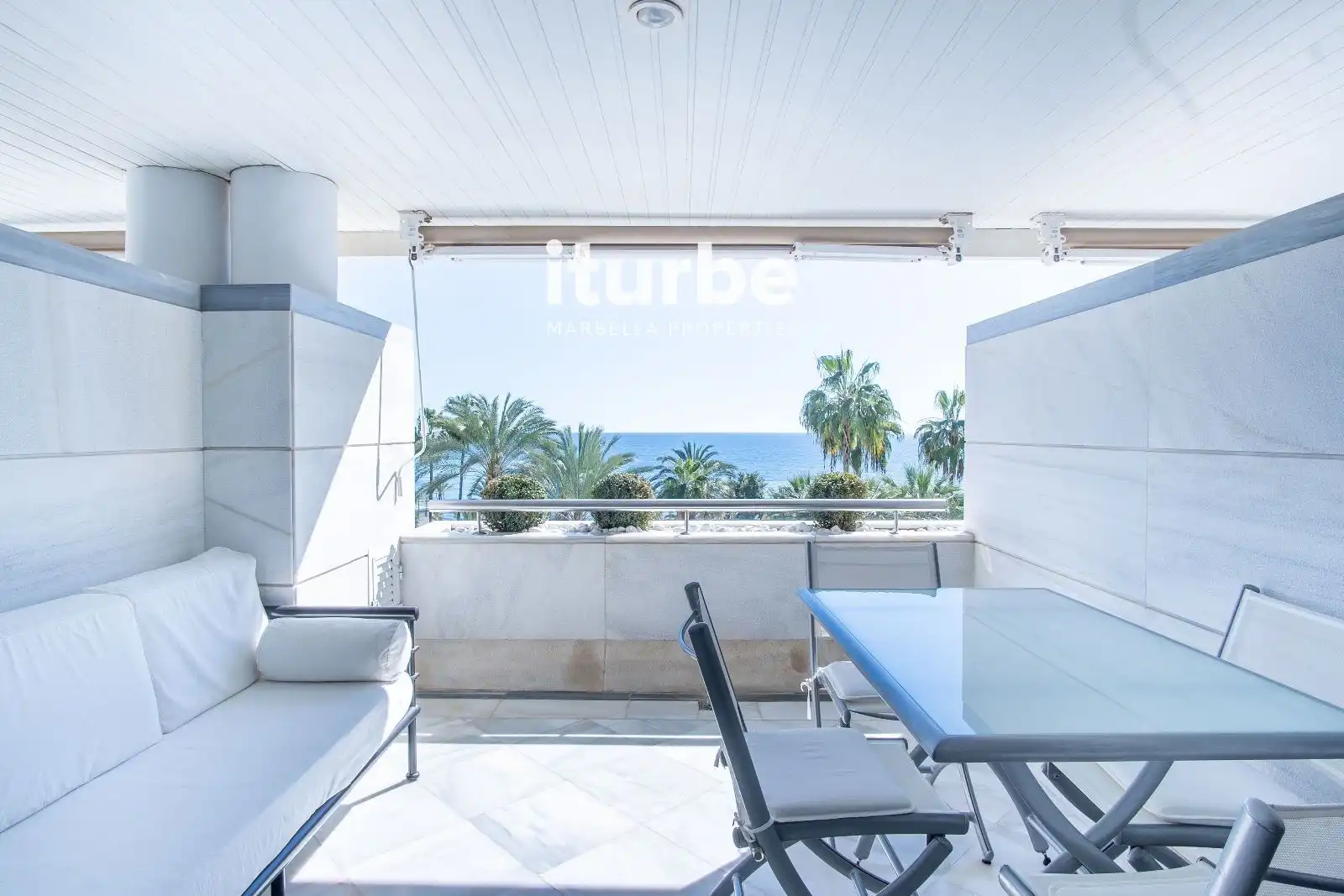 Terrace of Flat for rent in Marbella  with Air Conditioner, Terrace and Swimming Pool