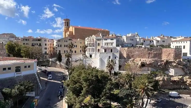 Exterior view of Buildings for sale in Sant Lluís