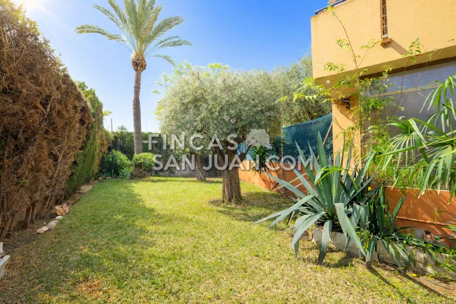 Jardí de Casa adosada en venda en Sant Joan d'Alacant amb Aire condicionat, Calefacció i Jardí privat