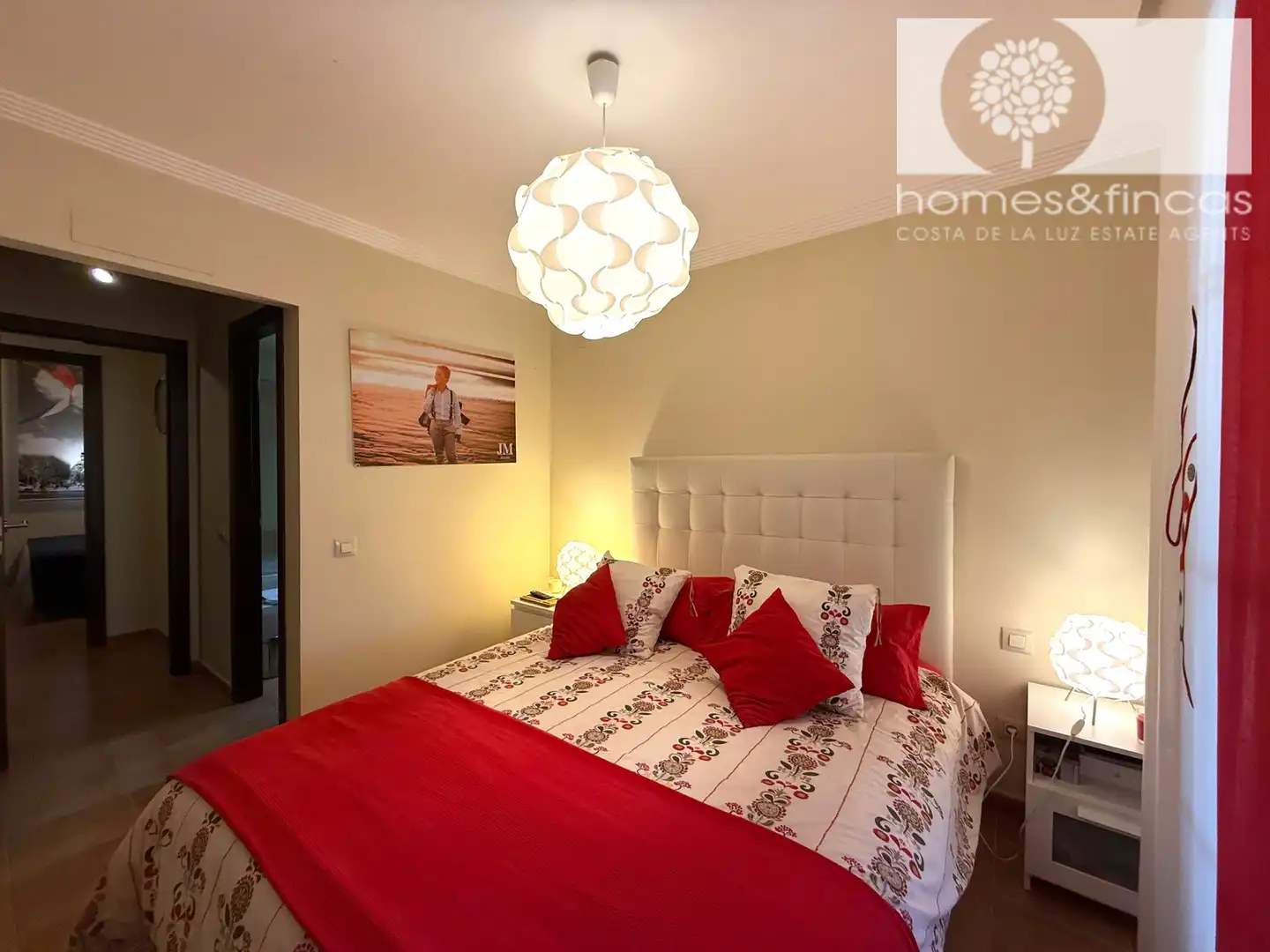 Bedroom of Flat for sale in Ayamonte  with Air Conditioner, Terrace and Furnished