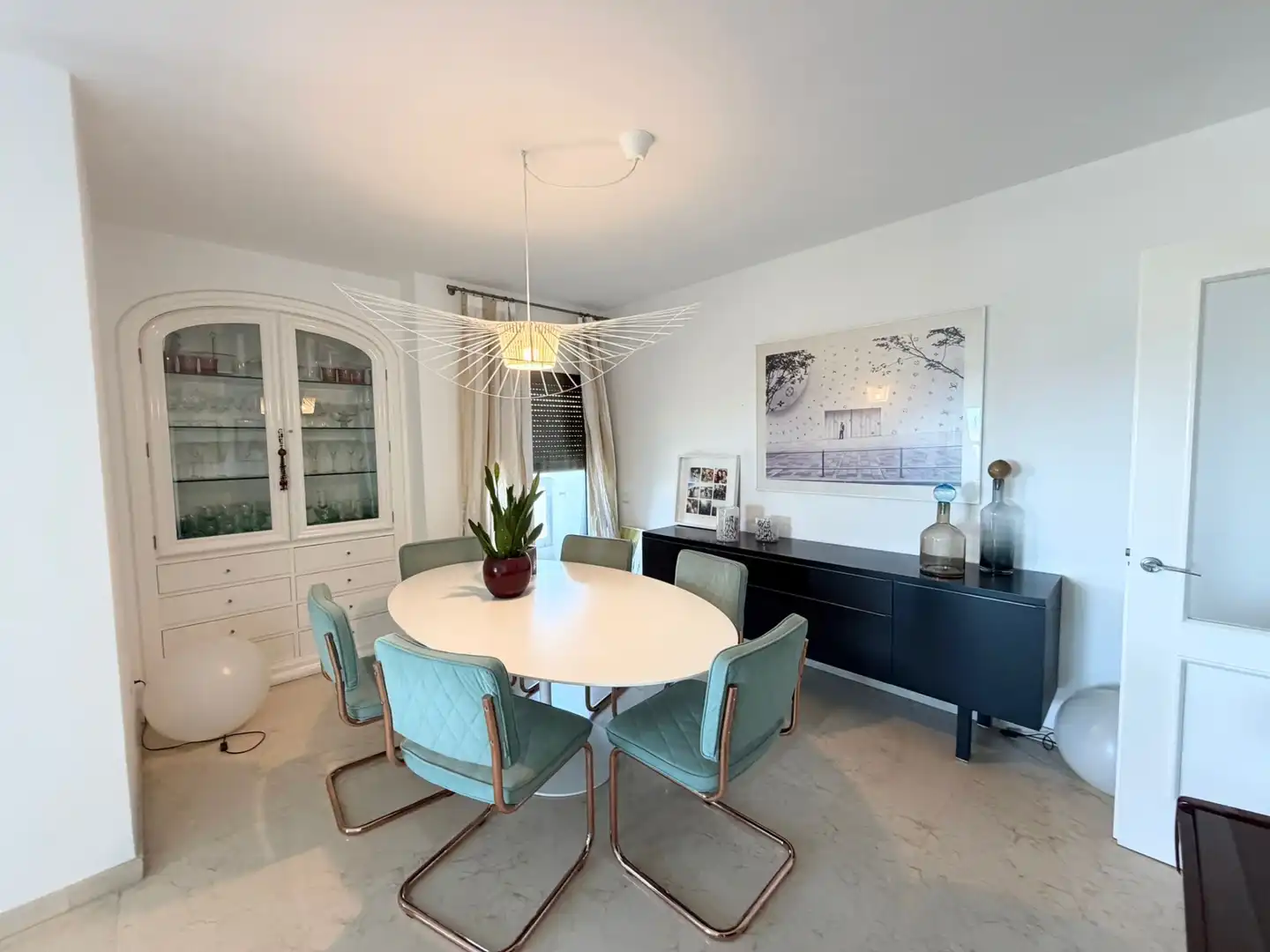 Esszimmer von Wohnung zur Miete in Almería mit Klimaanlage, Heizung und Terrasse