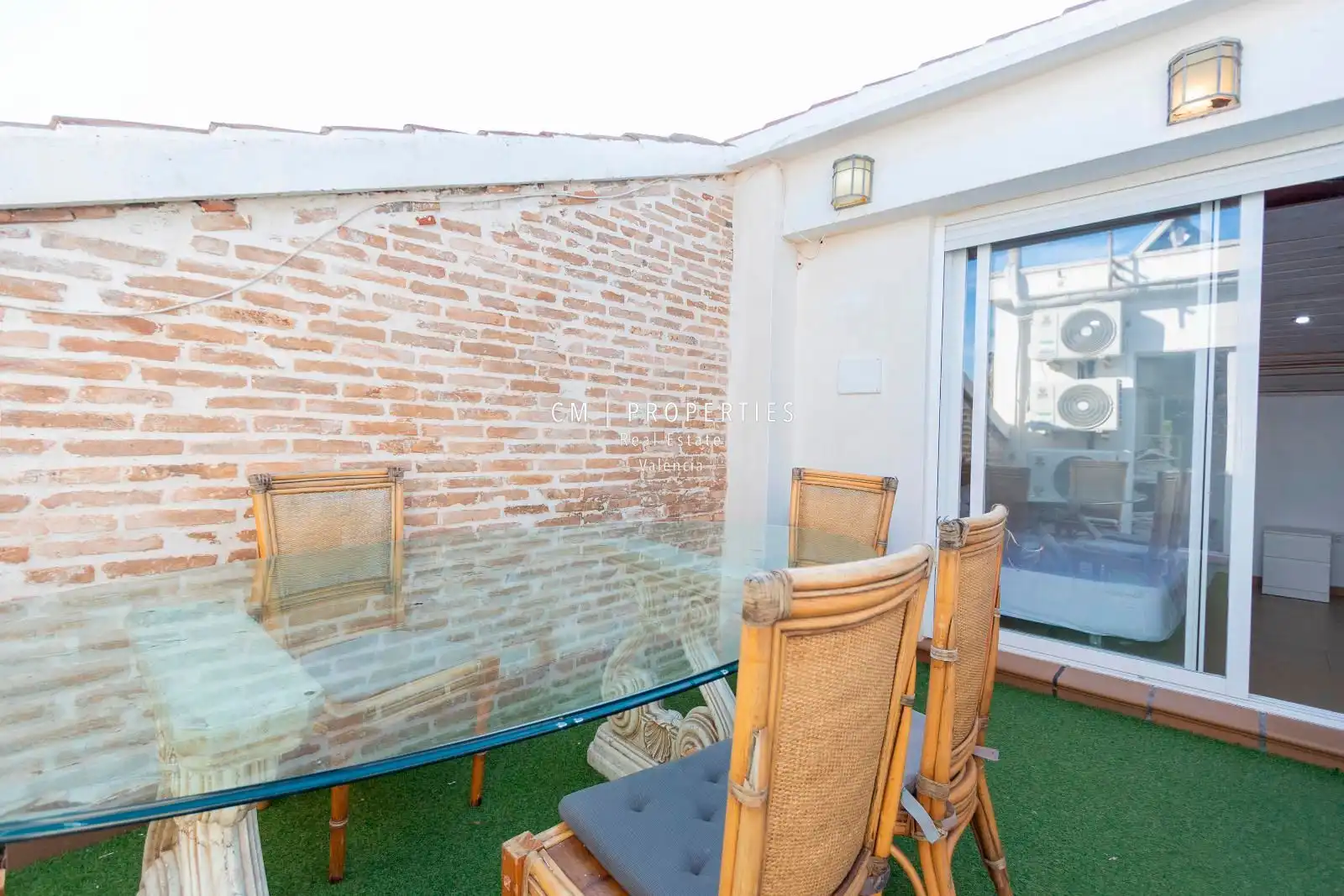 Terrasse von Haus oder Chalet zur Miete in Valencia mit Klimaanlage, Heizung und Terrasse