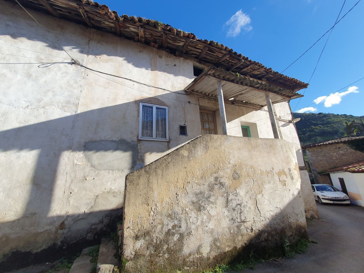 Vista exterior de Casa o xalet en venda en Grado amb Terrassa