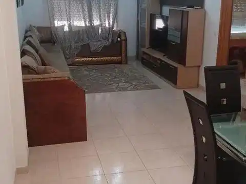 Living room of Flat for sale in Roquetas de Mar  with Furnished