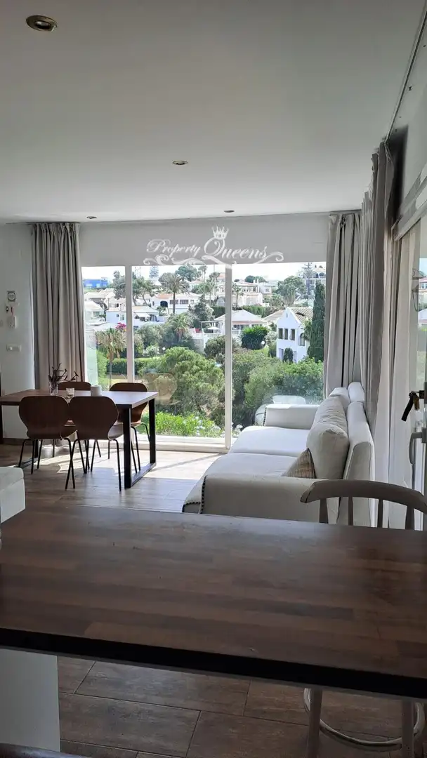 Schlafzimmer von Einfamilien-Reihenhaus zur Miete in Mijas mit Klimaanlage, Terrasse und Schwimmbad