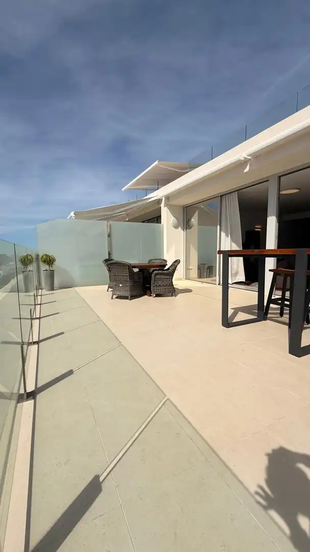 Terrasse von Dachboden zum Verkauf in Benalmádena mit Klimaanlage, Terrasse und Abstellraum
