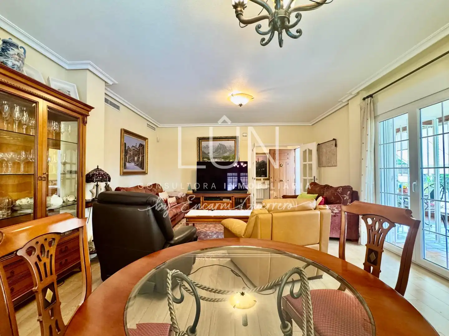 Sala de estar de Casa o chalet en venta en Molina de Segura con Aire acondicionado, Calefacción y Jardín privado
