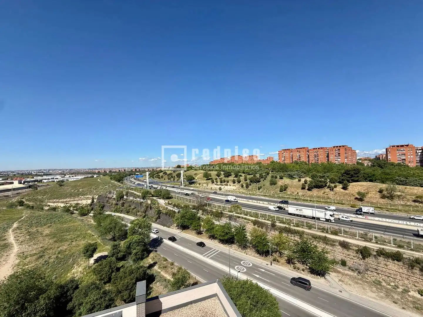 Außenansicht von Dachboden zur Miete in Madrid mit Heizung, Terrasse und Abstellraum